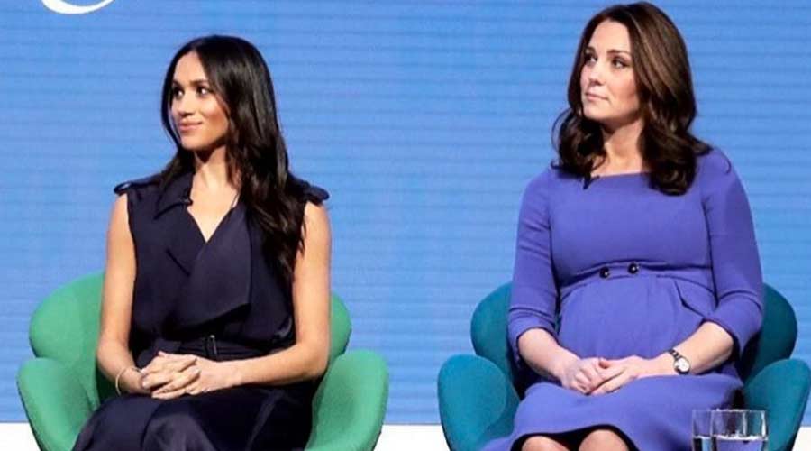 Kate y Meghan juntas en looks espectaculares para una buena causa