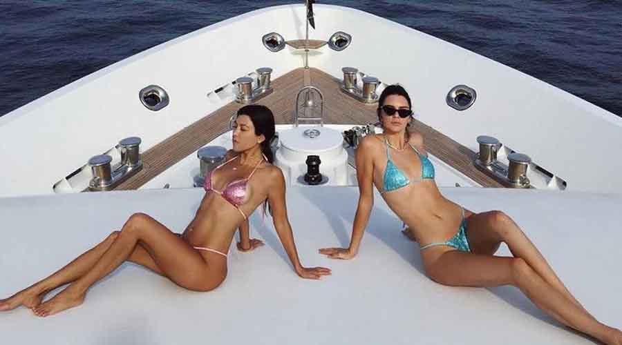 Bikini body goals: ¿Kendall Jenner o Kourtney Kardashian?