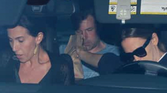 Ben Afllec k y Jennifer Garner en camino a rehabilitación. 