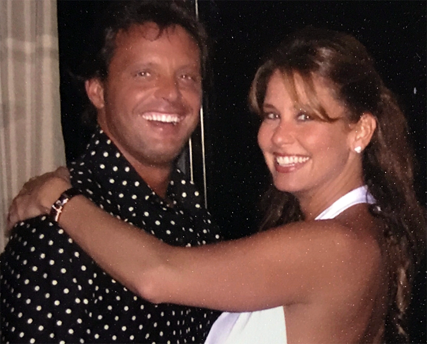 Myrka de Llanos y Luis Miguel
