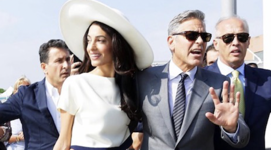 George y Amal Clooney, anfitriones de lujo de los Obama
