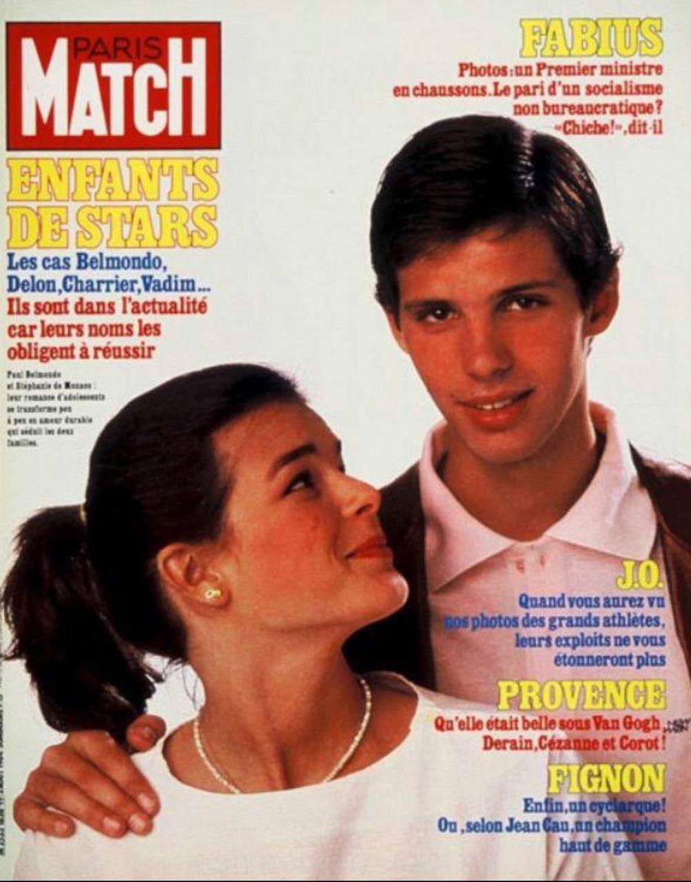 Portada Estefanía de Mónaco en Paris Match