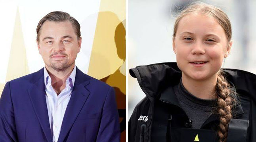 ¿De qué platicaron Leonardo DiCaprio y Greta Thunberg?