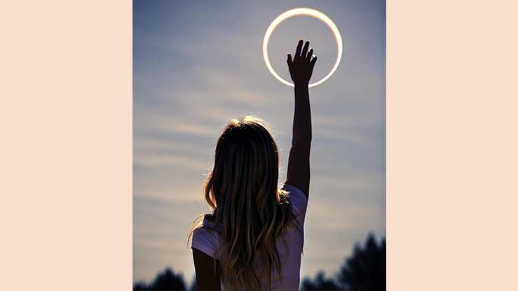Eclipse de Sol y la creación de una nueva vida