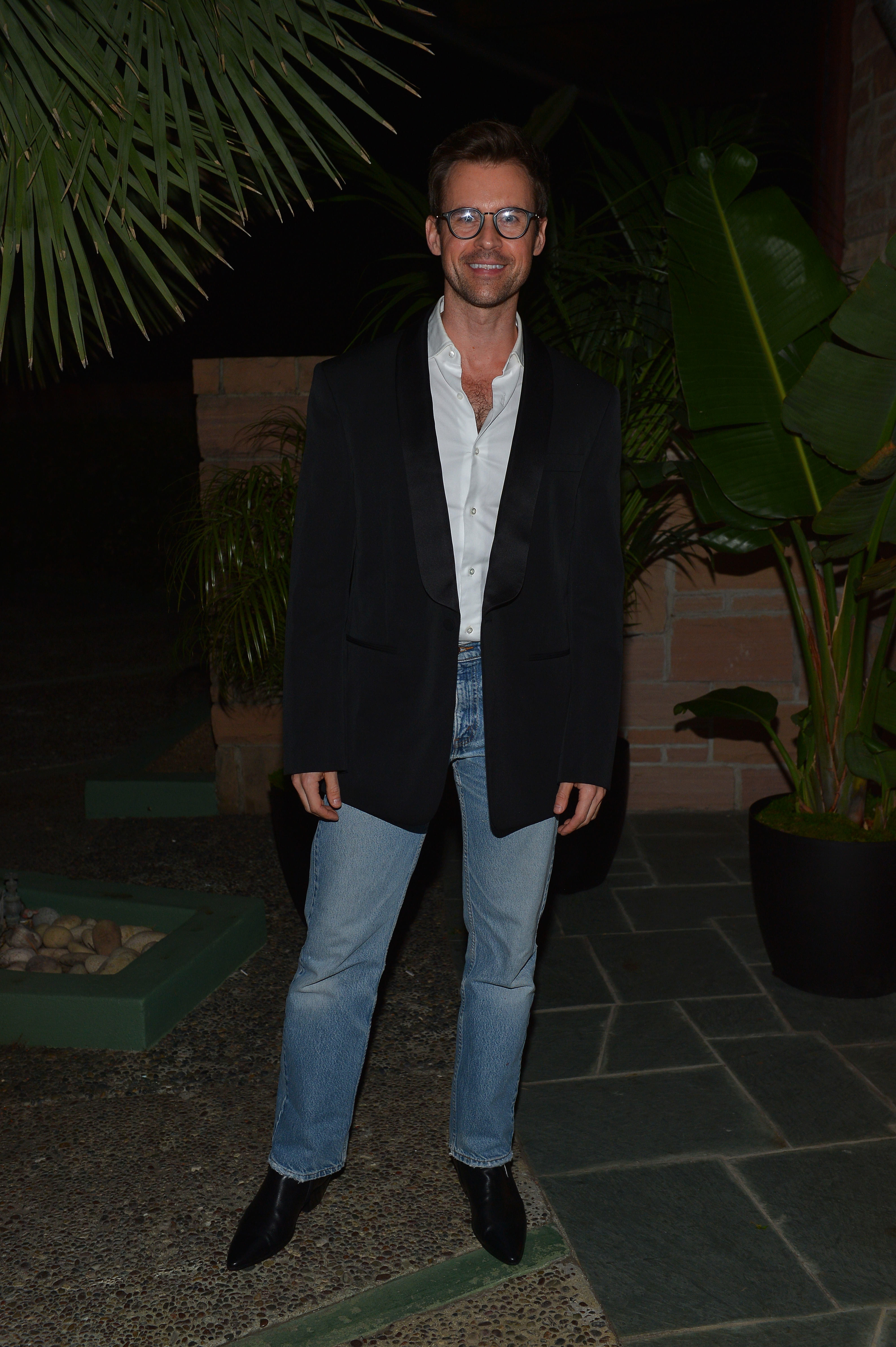 Saint Laurent Pre-Golden Globes Party Hosted By Anthony Vaccarello And Rami Malek