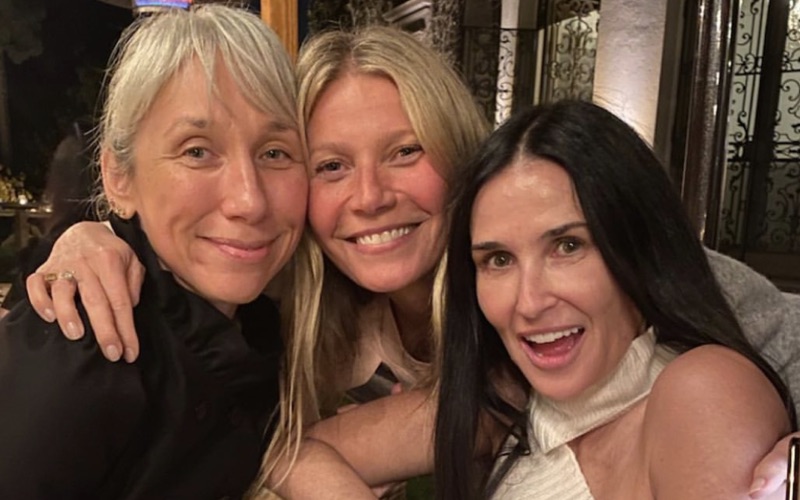 No makeup party de Gwyneth Paltrow