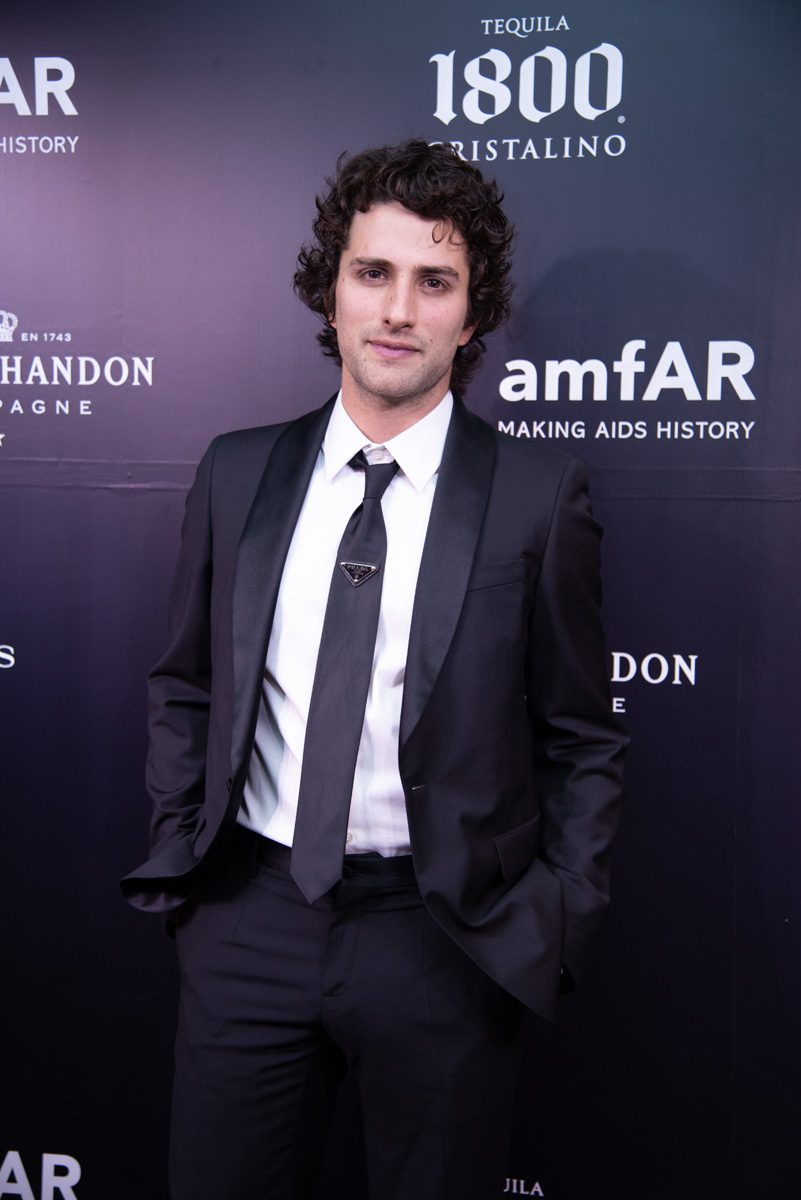 Darío Yazbek en la Gala amfAR 2020 en México.
