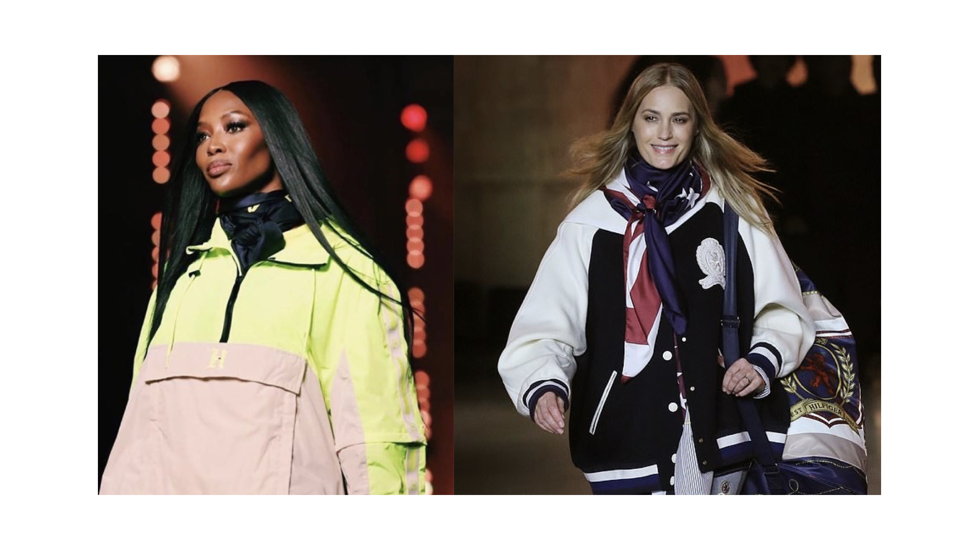¿Ageless beauties en el desfile de Tommy Hilfiger?