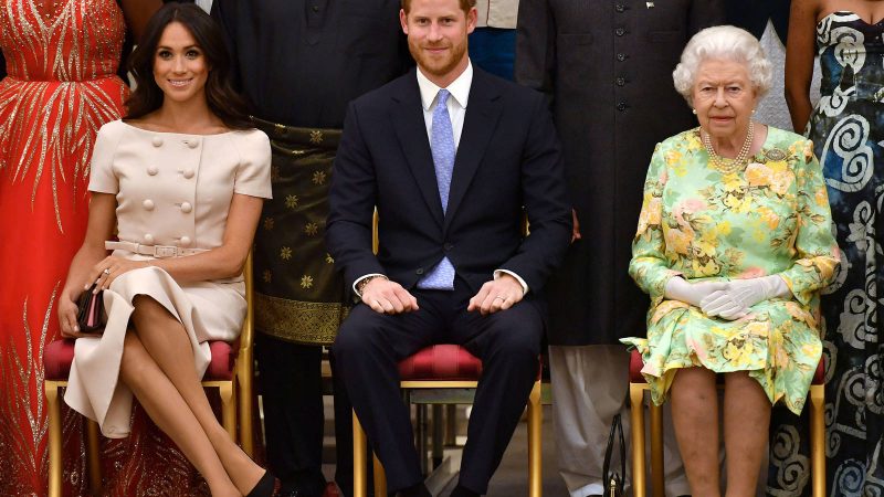 Meghan Markle y el Principe Harry regresan a Buckingham