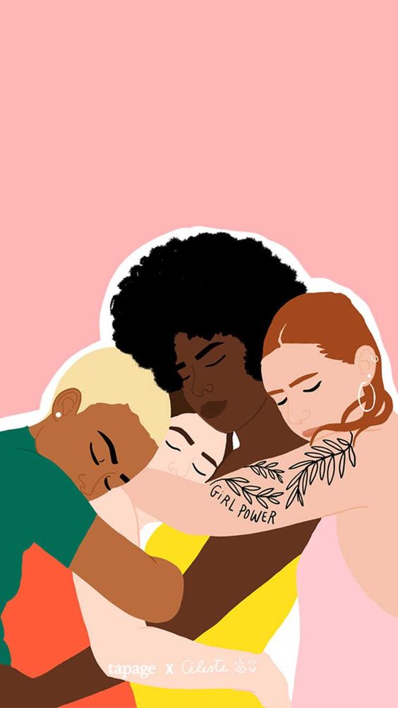 Mujeres unidas.