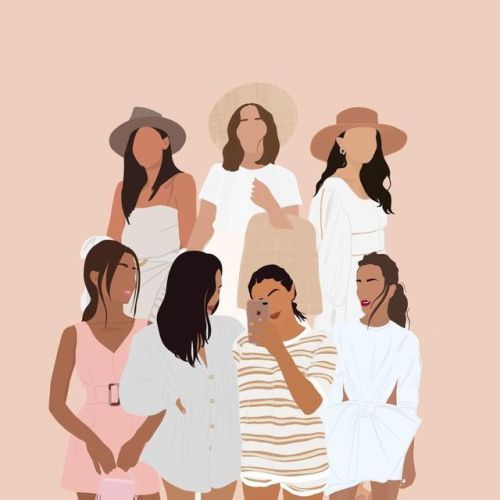 Mujeres unidas.