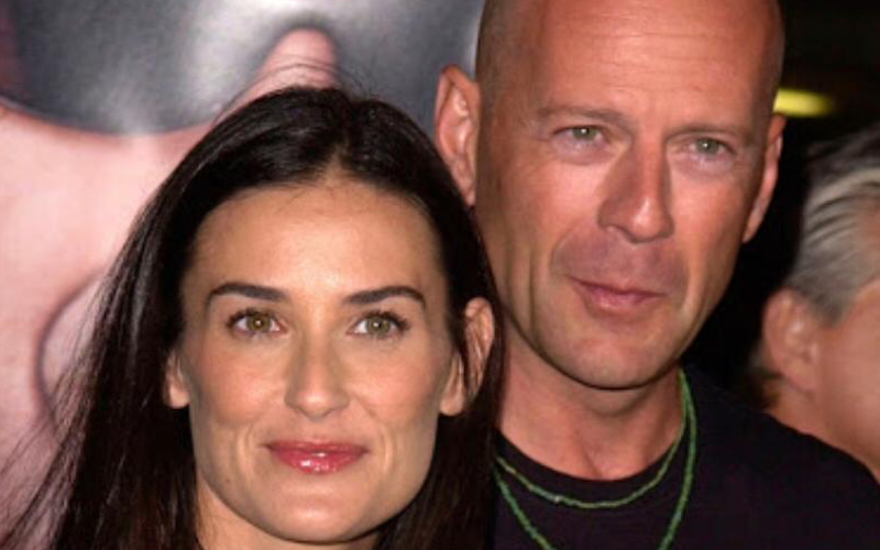 ¿Que hace a Demi Moore y a Bruce Willis ser exes goals?