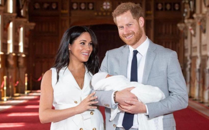 Lo que revela el certificado de nacimiento de Archie, hijo de Meghan y Harry