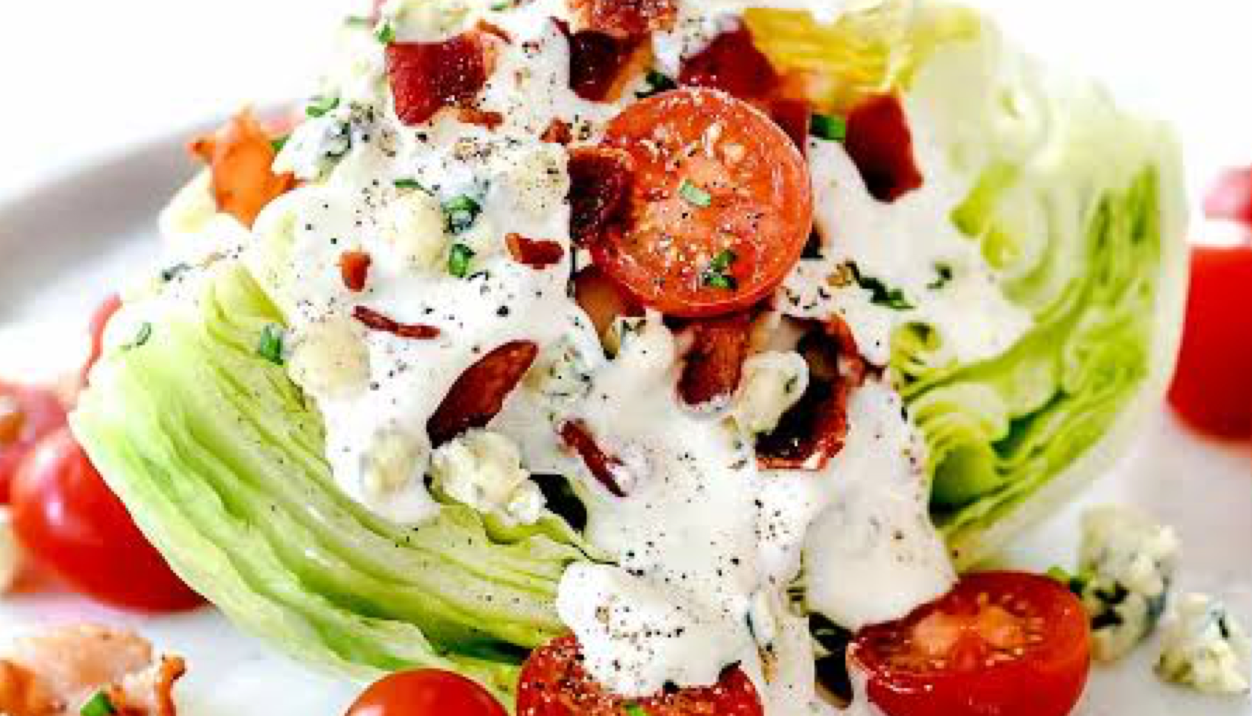 Wedge con Blue cheese… ¡sin culpa!