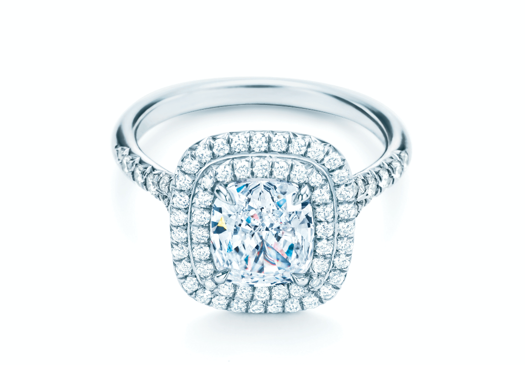 anillo de compromiso Tiffany