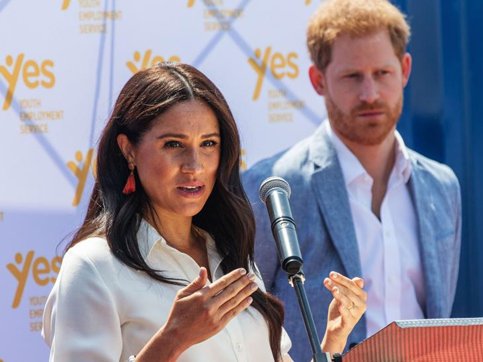 La mirada triste de Harry, ¿es culpa de Meghan?