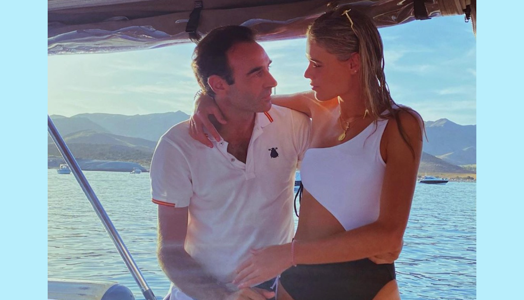 Enrique Ponce vive su romance sin importar el que dirán