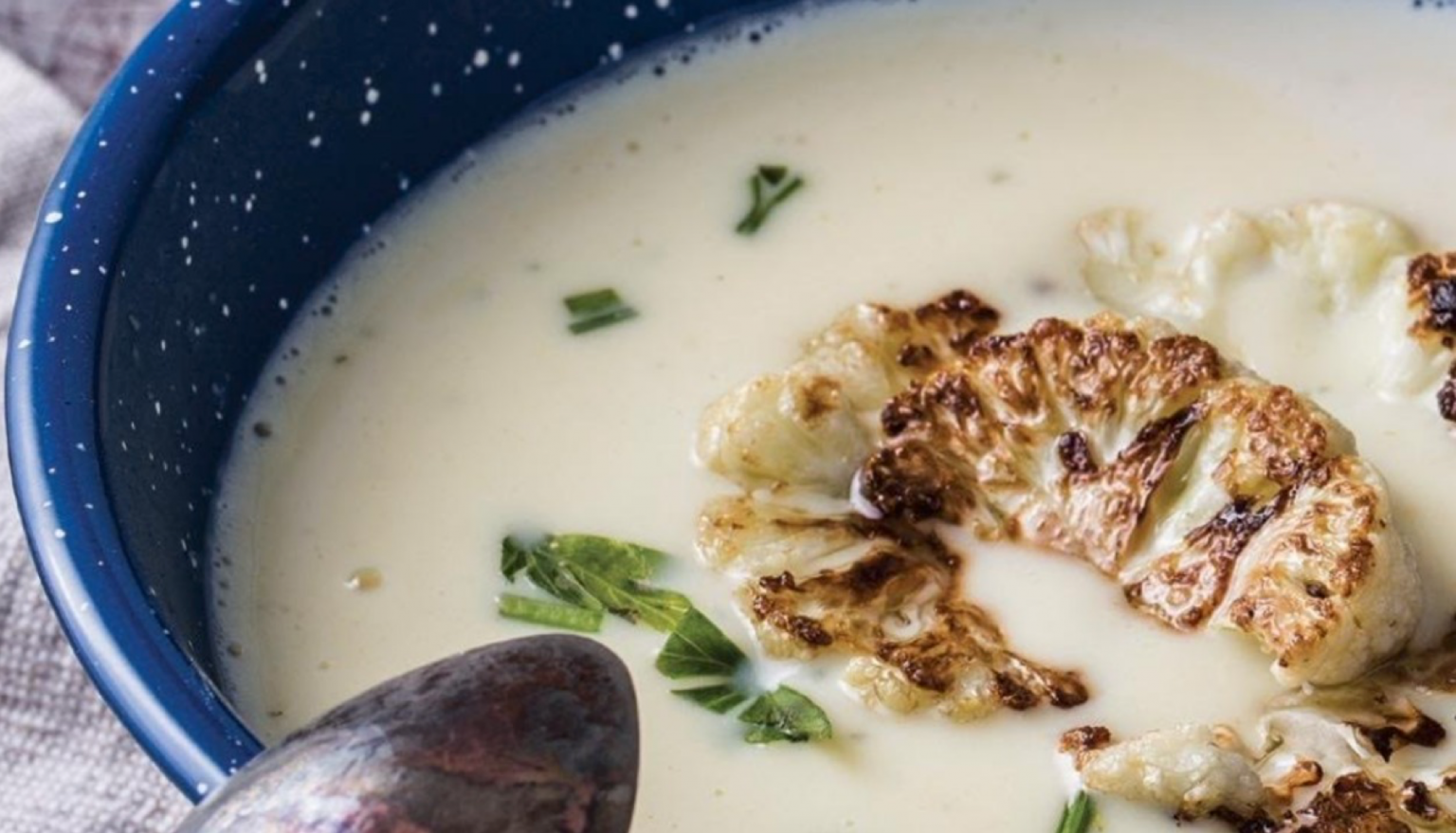 Receta: Crema de Coliflor