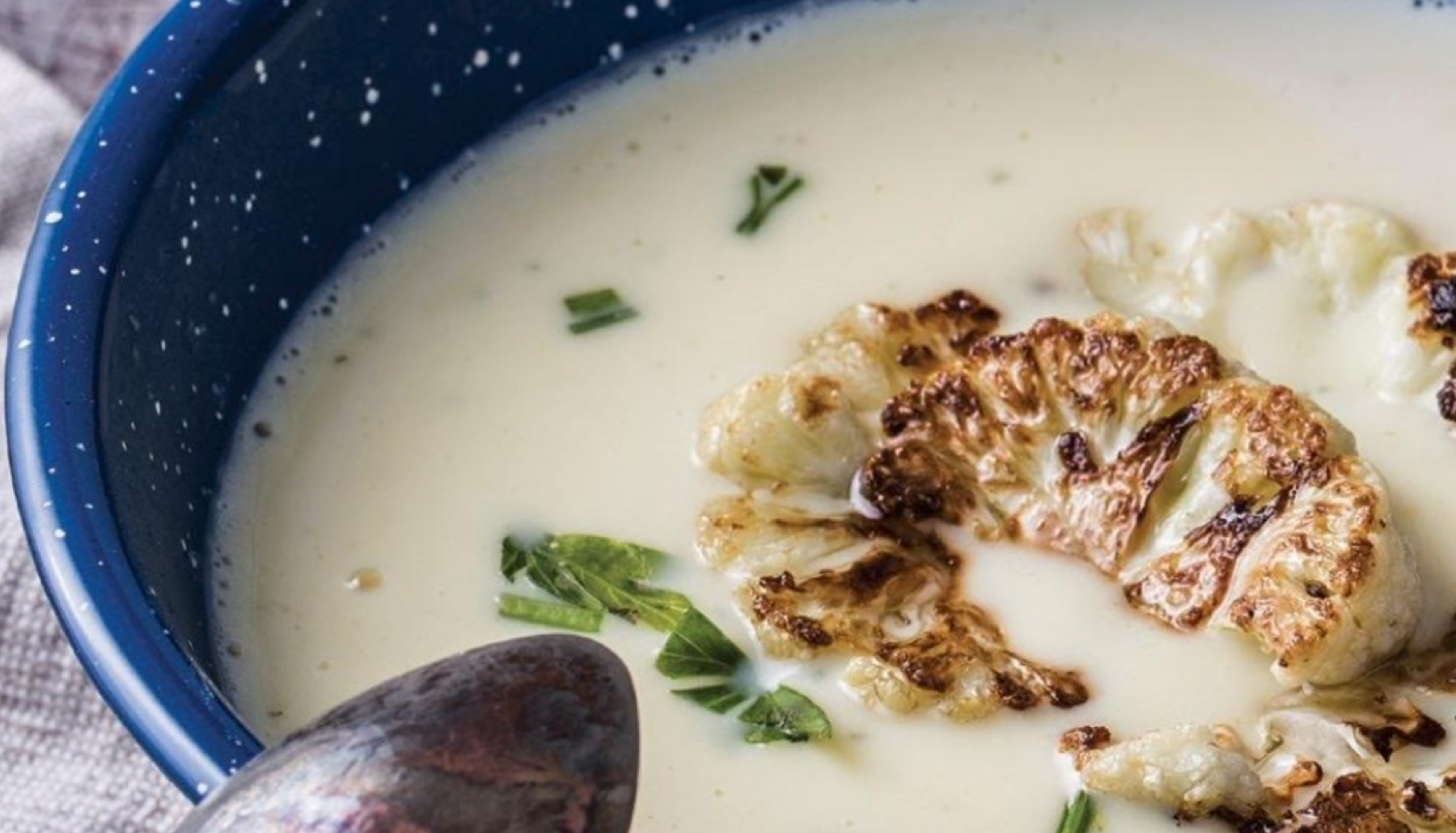 Receta: Crema de Coliflor