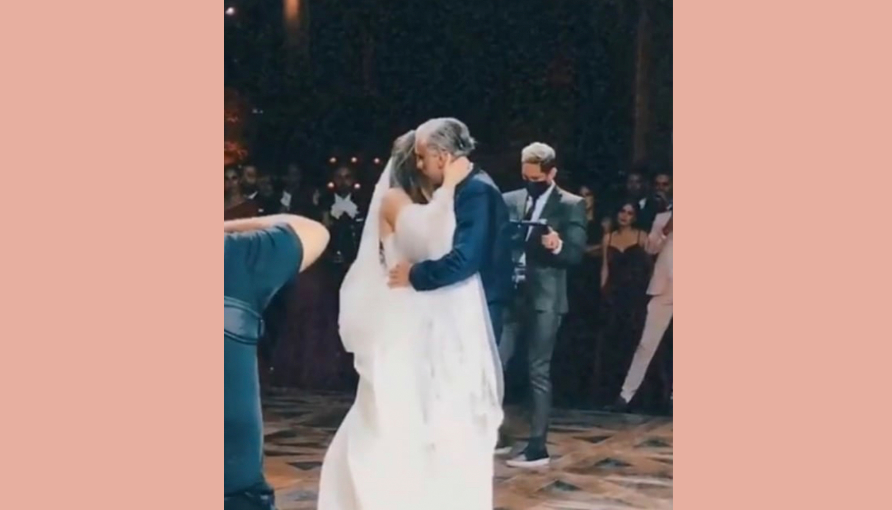 Lo que no se vio en la boda de la hija del potrillo, Camila Fernández