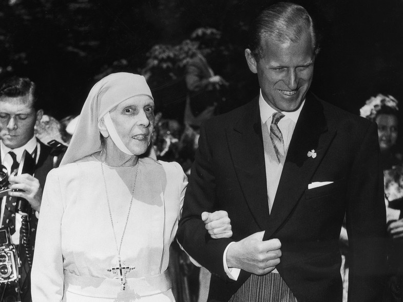 La mamá del príncipe Felipe.