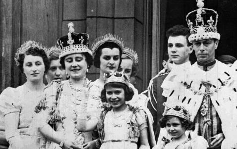 Isabel II de niña.
