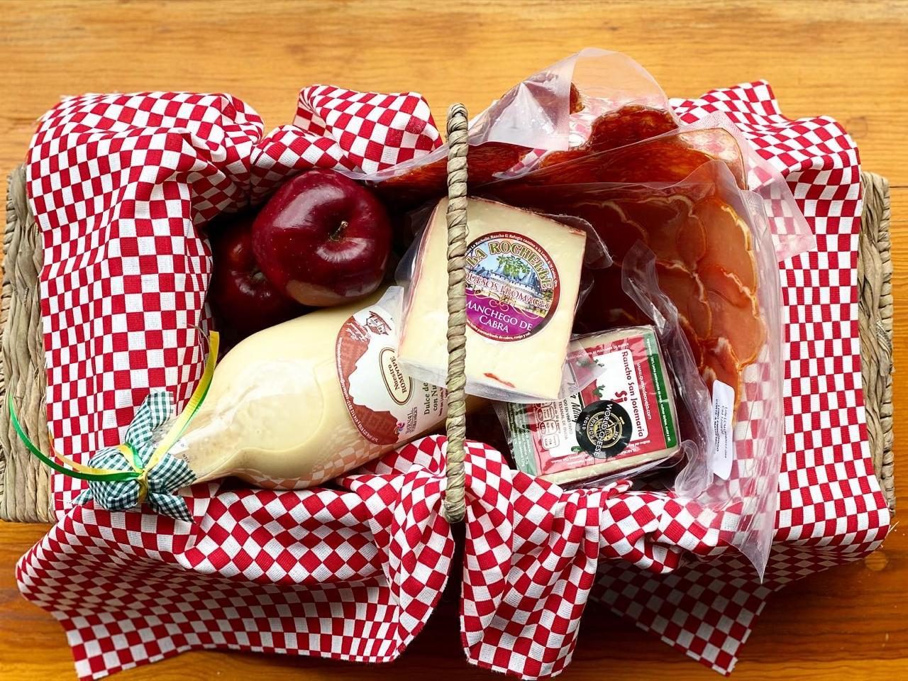 Canasta perfecta en Navidad