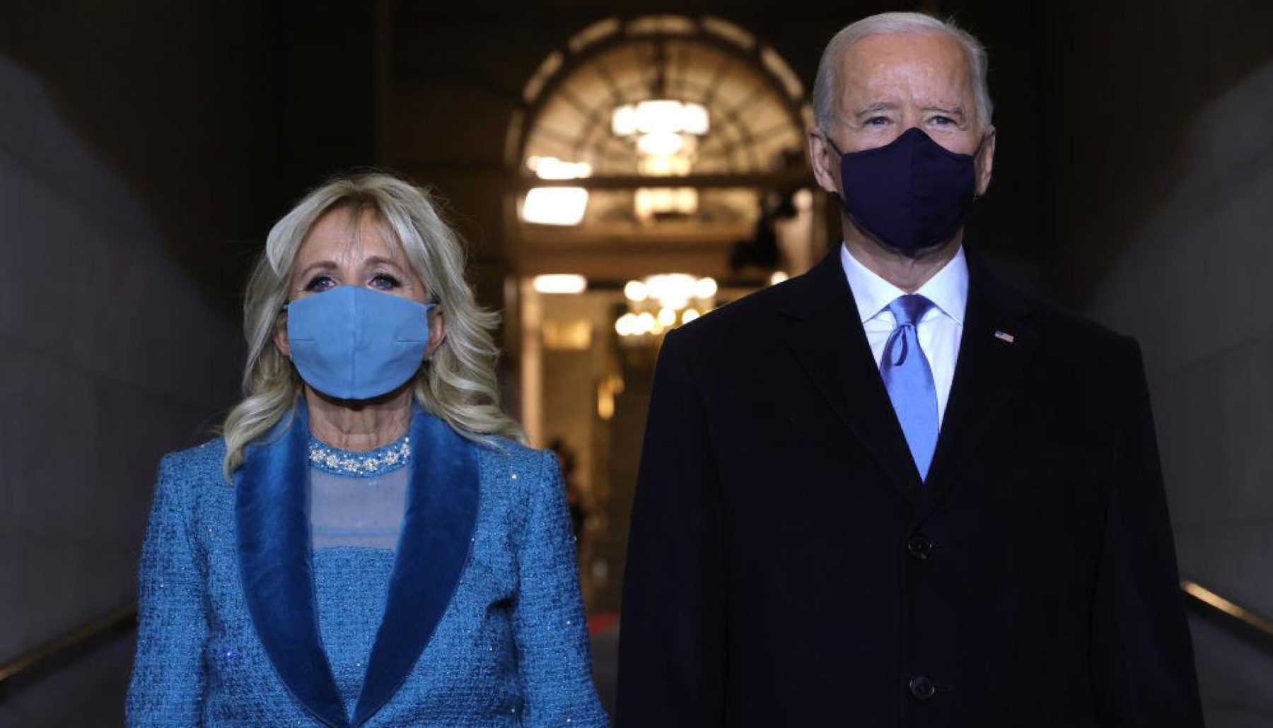 Momentos emotivos de la toma de posesión de Joe Biden