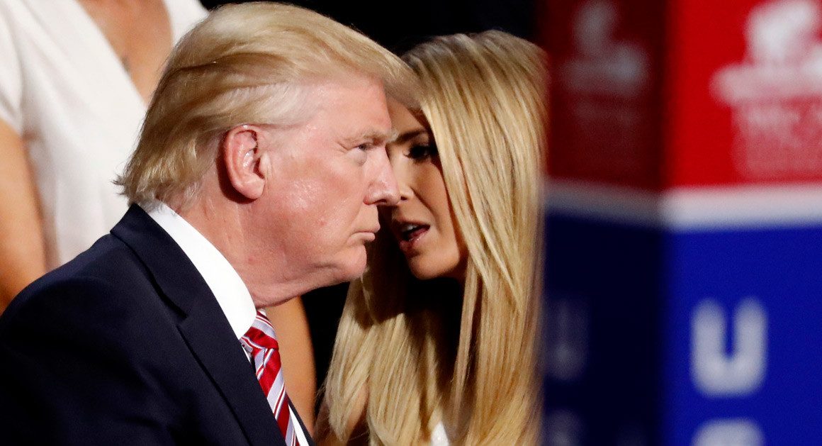 ¿Ivanka Trump le da la espalda a su papá para limpiar su imagen?