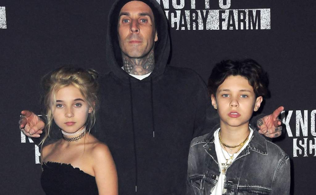 Travis Barker e hijos