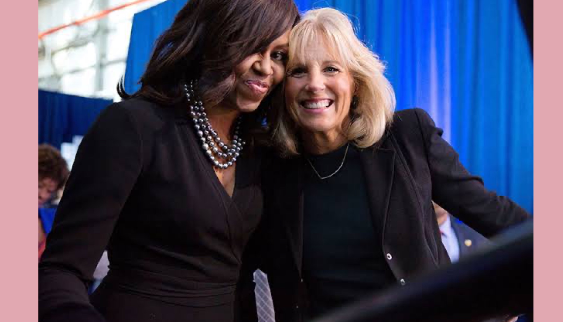El regalo orgánico que Jill Biden le dio a Michelle Obama