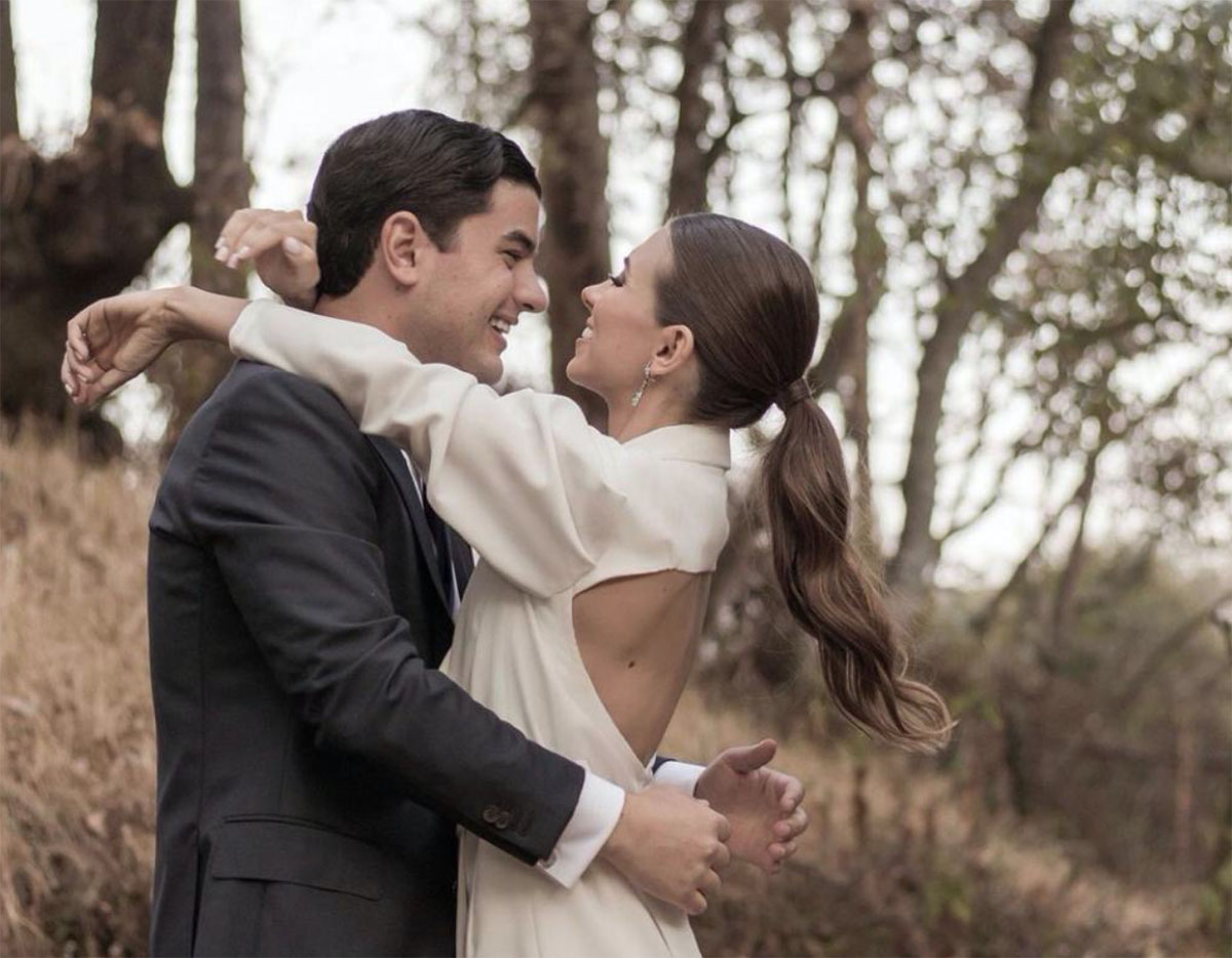 Boda íntima de Sofía Hanhausen y Santiago Miñón