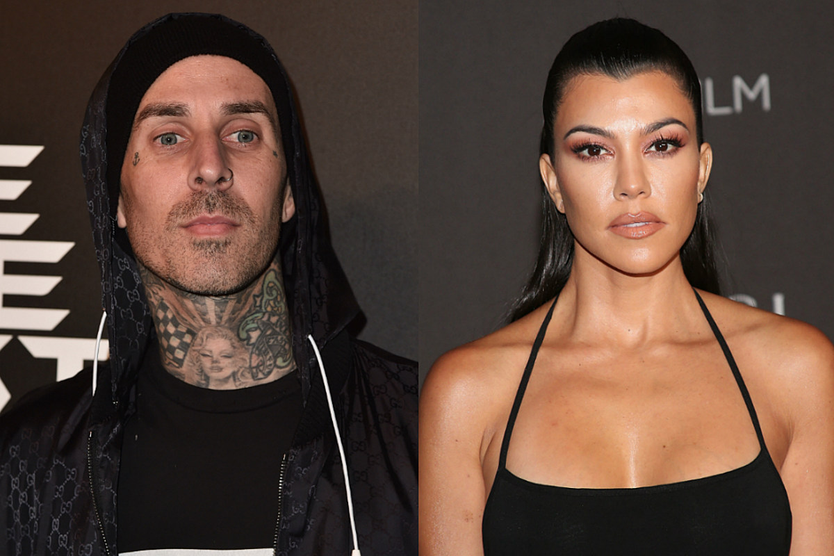 Kourtney Kardashian y Travis Barker tienen una noche romántica