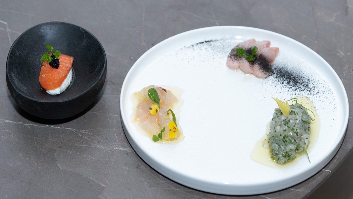 I nostri pesci crudi Selección de pescado fresco en crudo
