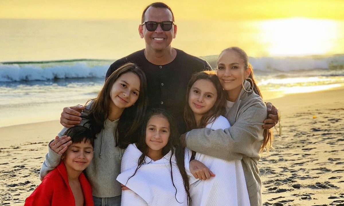 Jlo-Alex-Rodriguez-y-sus-hijos