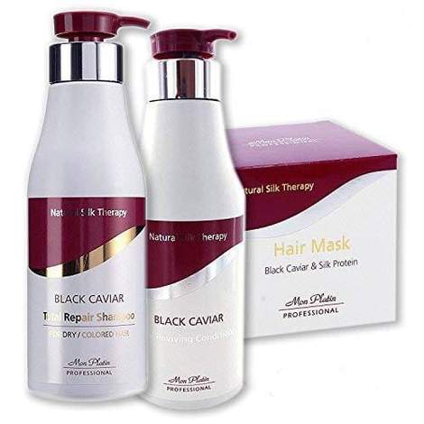 Belleza para el pelo: Mon Platin Black Caviar Natural Silk .