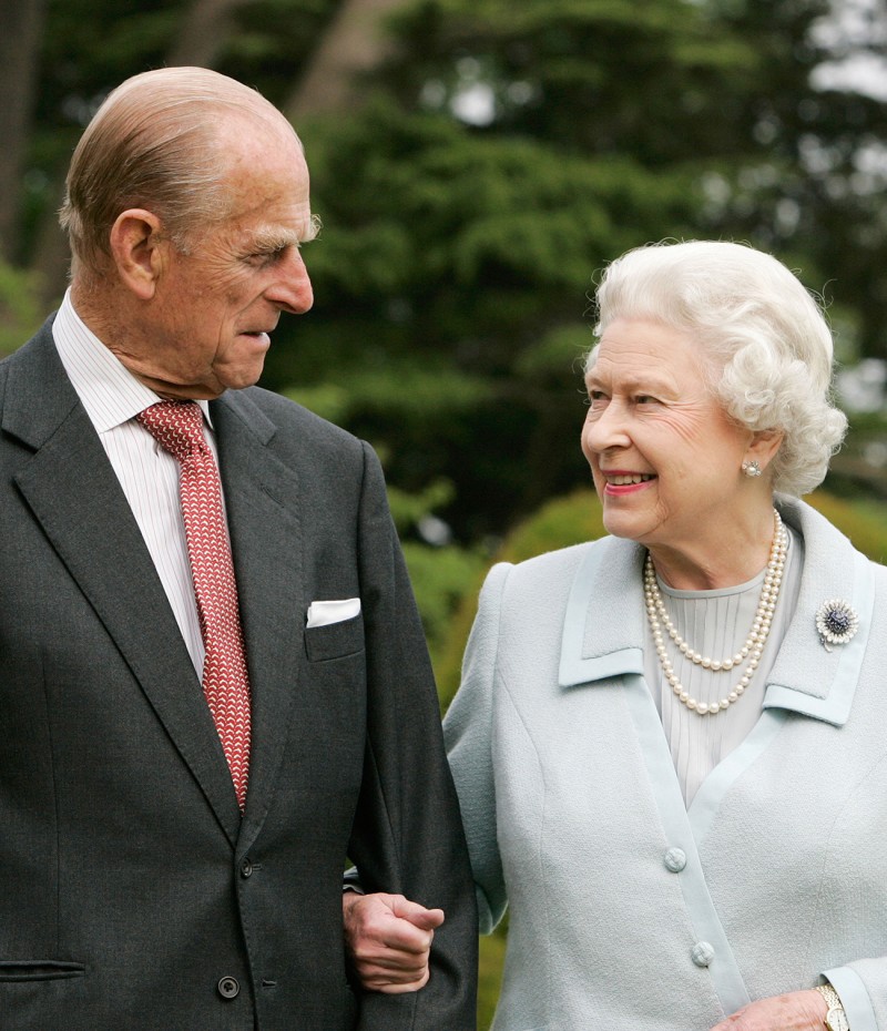 Príncipe Felipe y Reina Isabel II