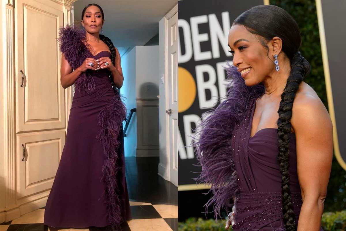 Angela Bassett vestido Golden Globes 2021