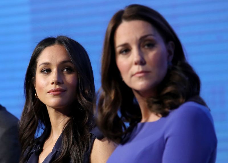 Meghan Markle y Kate Middleton.