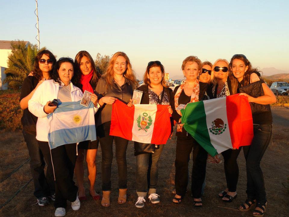 Eugenia Cabral y amigas