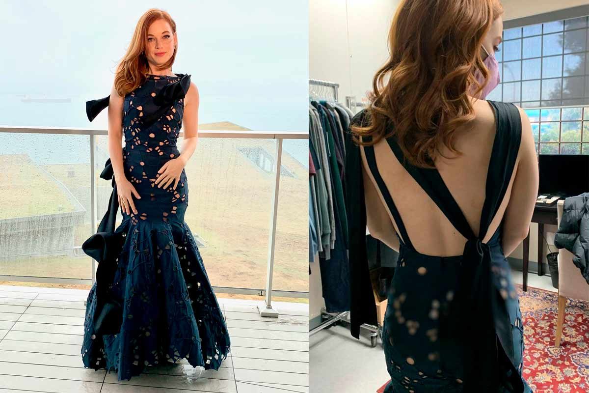 Jane Levy vestido Golden Globe 2021