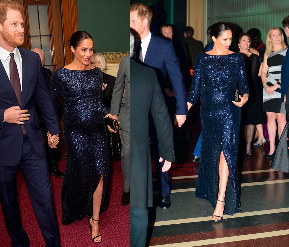 Harry y Meghan en el evento del Royal Albert Hall 2019.