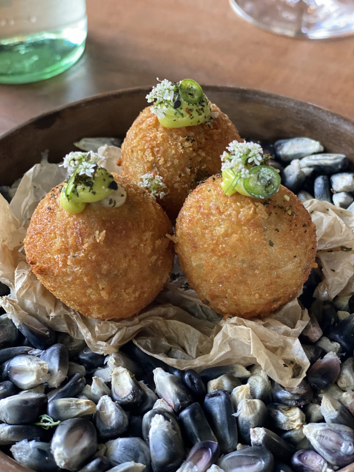 Croquetas de escamoles