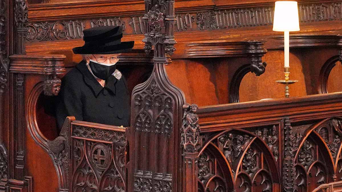 Así fue el último adiós al príncipe Felipe de Edimburgo, esposo de Isabel II