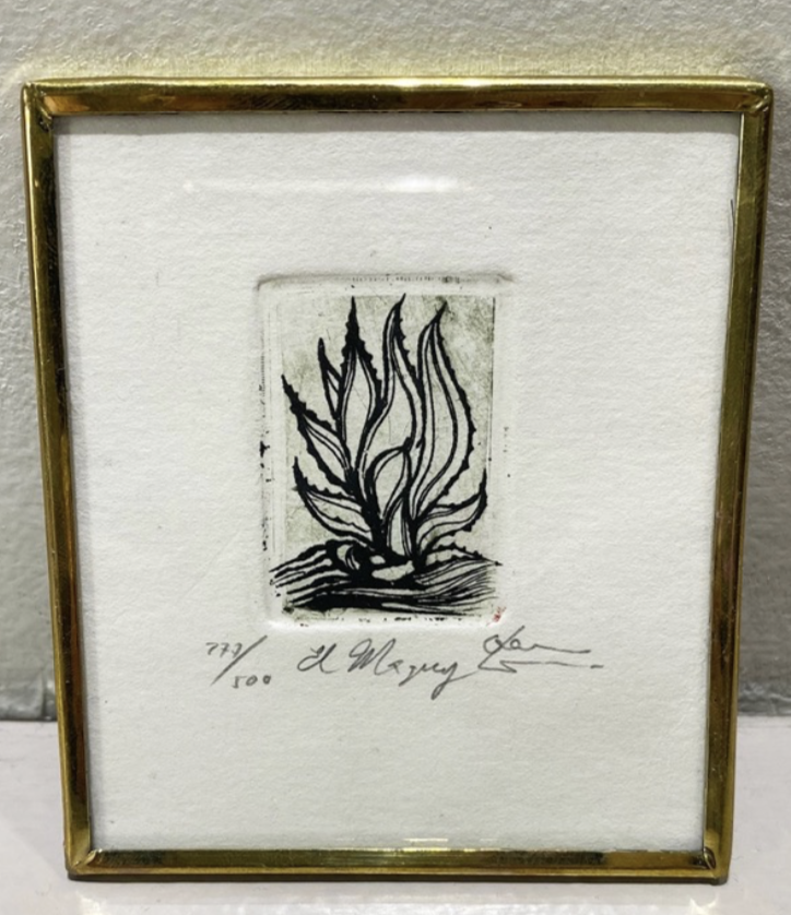 Artículos del Museo de Arte Popular:  CUADRO LITOGRAFÍA CHICO