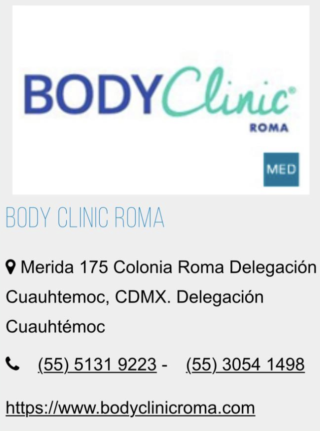BODYclinic clínica de belleza.