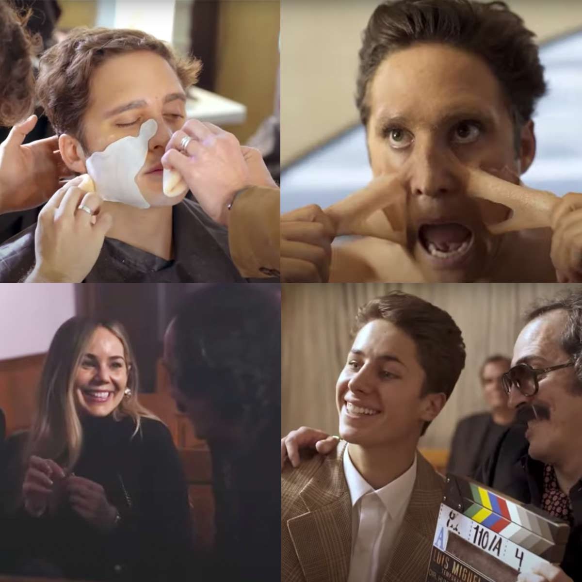 Detrás de cámaras del elenco de "Luis Miguel, la serie", temporada 2.