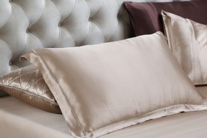 Funda de almohada de Seda
