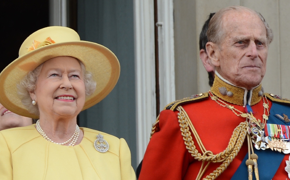La reina Isabel II y el príncipe Felipe de Edimburgo