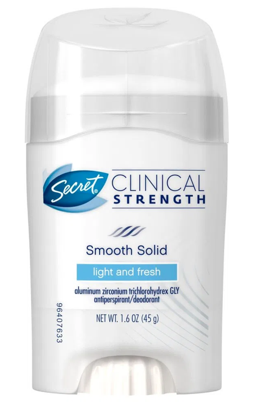 Desodorante secret clinical